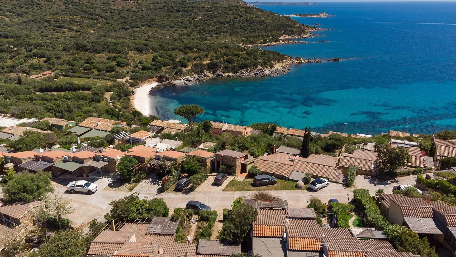Villa Allegra Panoramica 150 Mt Dal Mare Villasimius Italy