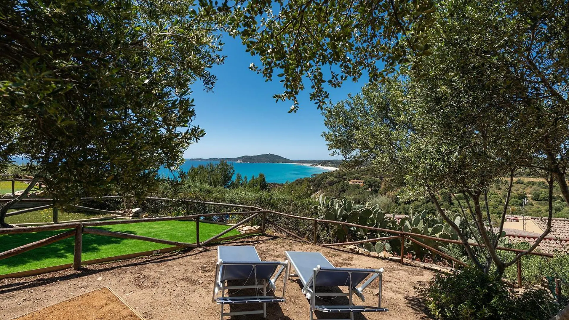 Villa Allegra Panoramica 150 Mt Dal Mare Villasimius Italy